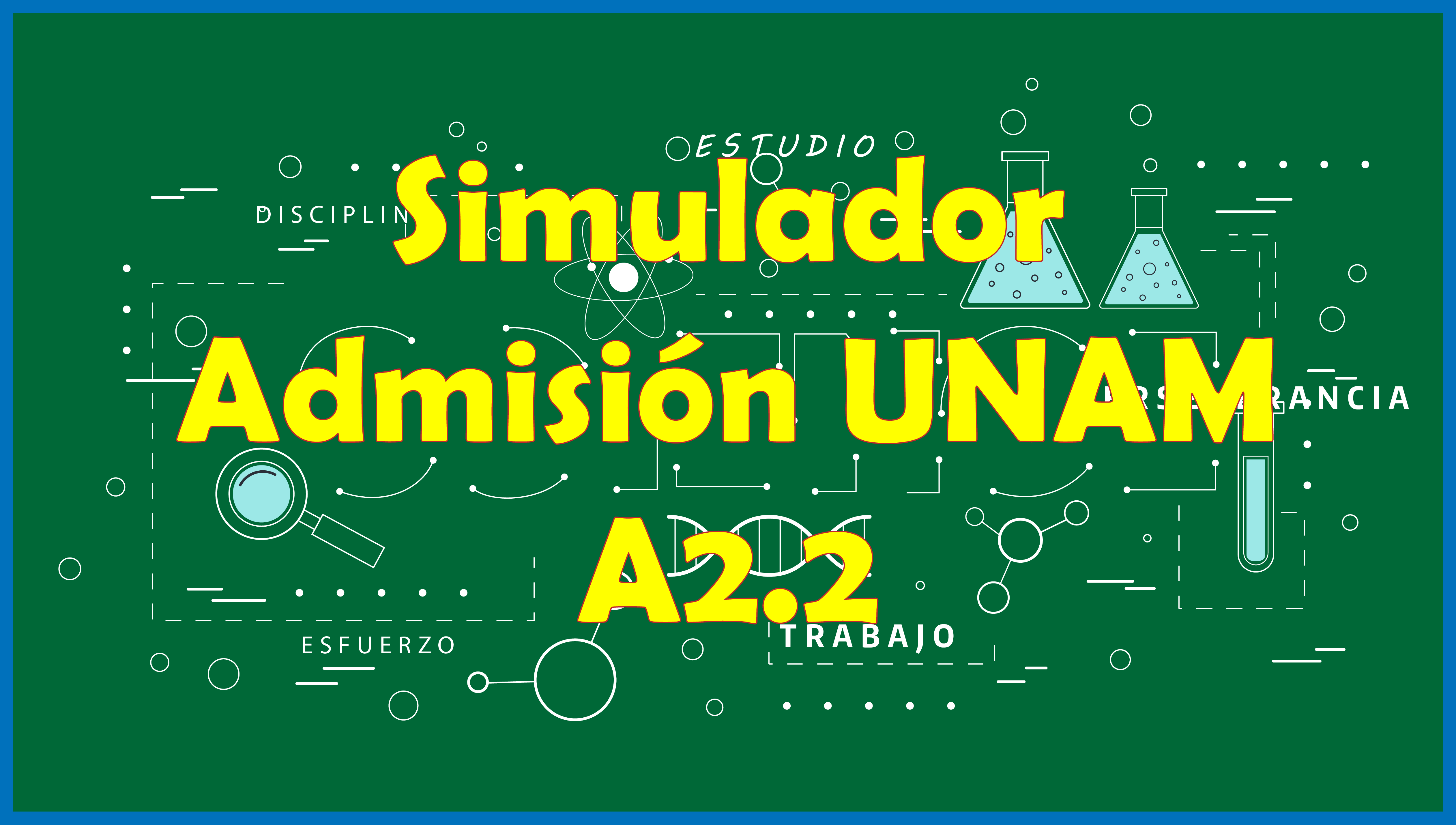 Simulador admisión UNAM área 2
